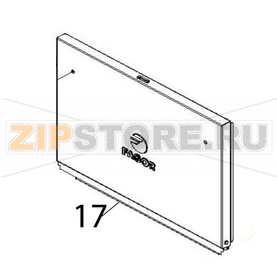 Welded door Fagor CO-402 COLD B DD Welded door Fagor CO-402 COLD B DDЗапчасть на деталировке под номером: 17Название запчасти Fagor на английском языке: Welded door CO-402 COLD B DD.