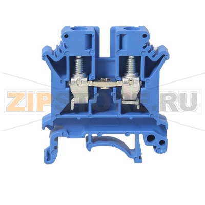 Клемма проходная, синяя CHIKU RTB 6 BU 