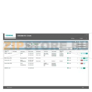 SINEMA RC CLIENT V1.0 FOR 1 INSTALLATION SW, DOCUM. ON DVD LICENSE KEY ON USB STICK, 2 LANGUAGES (GER, EN) WINDOWS 7 SP1 (32/64 BIT) WINDOWS 8.1 (64 BIT) Siemens 6GK1721-1XG01-0AA0 