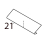 Cutter guide sheet Toshiba TEC B-SX4T-GS20-QM-R