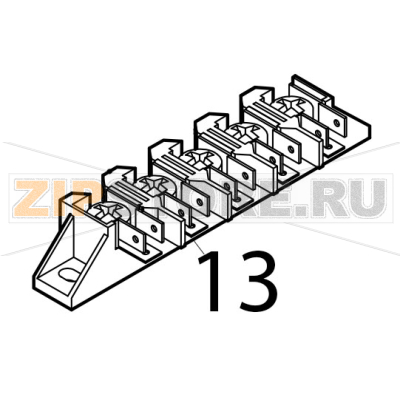 Terminal board Silanos N700 PS Terminal board Silanos N700 PSЗапчасть на деталировке под номером: 13