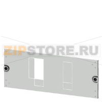 SIVACON S4 Masking frame SENTRON 3VA 3VA12 (up to 250 A) 4-pole, 3-pole + N Mounting position horizontal Fixed mounting Number of switches 1 Height 200 mm Width 600 mm Siemens 8PQ2020-6BA37