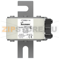 Предохранитель, 1000 A, AC 690 В, size 3, 74x92x111 мм, aR, IEC Eaton FUSE 1000A 690V 3KN/80 AR