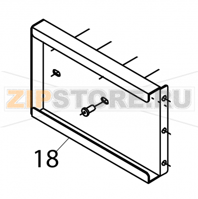 Guia motorreductor Fagor FI-200 Guia motorreductor Fagor FI-200Запчасть на деталировке под номером: 18Название запчасти Fagor на английском языке: Guia motorreductor FI-200.