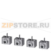 wire connector with control wire tap 4 units accessory for: 3VA5 125 Siemens 3VA9134-0JG10