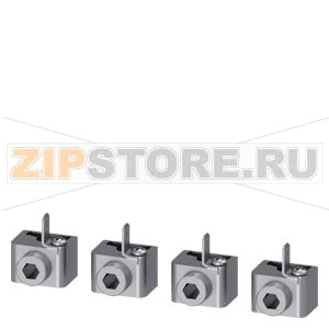 wire connector with control wire tap 4 units accessory for: 3VA5 125 Siemens 3VA9134-0JG10 