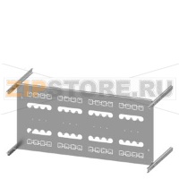 SIVACON S4 EBS SENTRON 3VA 3VA12 (250 A) 4-pole Upright mounting position Fixed mounting Number of switches 4 Height 350 mm Width 800 mm Branch height 400, 500mm Siemens 8PQ6000-8BA45