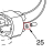 Nut, Machine Hex (10−24) KitchenAid KSM103