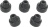 БУФЕР СИЛИКОНОВЫЙ Ø7X14 MM RATIONAL 24.00.171P (5ШТ)