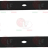GUARNIZIONE RESISTENZE 235x125x3 mm - GUARNIZIONE RESISTENZE 235x125x3 mm