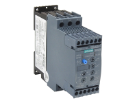 Устройство плавного пуска SIRIUS, S0, 25A, 11кВт/400V, 40 град., номинальное рабочее напряжение UE 200-480V AC, номинальное напряжение цепи управления US 24V AC/DC, винтовые клеммы, вход для термисторной защиты электродвигателя Siemens 3RW4026-1TB04
