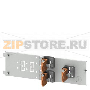 SIVACON S4 Cable connection form 3 VL250, 3-pole Height 150 mm fixed/motorized operating mechanism, 8UC plug-in/rotating Siemens 8PQ6000-7BA56 