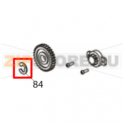 E-ring D5.0*D11*0.6t mm Godex EZPi-1300 E-ring D5.0*D11*0.6t mm Godex EZPi-1300Запчасть на деталировке под номером: 84Название запчасти Godex на английском языке: E-ring D5.0*D11*0.6t mm EZPi-1300.