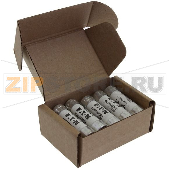 Предохранитель, 2 A, AC 700 В, 200 кА, 14x51 мм, aR, UL Eaton 700V 2AMP S/COND FERRULE 14.3x50. 