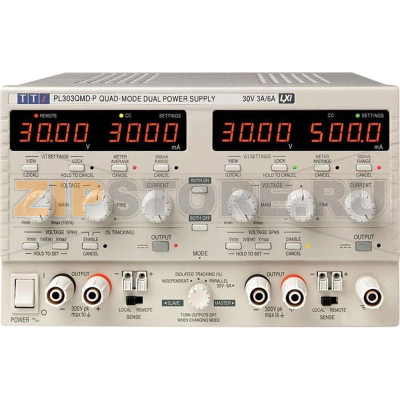 Блок питания лабораторный, регулируемый, 0-30 В/DC, 0-3 А, 180 Вт Aim-TTi PL303QMD-P 