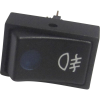 Переключатель автомобильный 12 В/DC, 20 А, 1 x выкл/вкл TRU Components TC-R13-207B2-SQ BL BEL