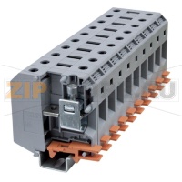 Клемма проходная, универсальная, серая CHIKU RUKH 50