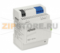 DC/DC Converter; EPSITRON® COMPACT Power; 110 VDC input voltage; 24 VDC output voltage; 2 A output current Wago 787-1014