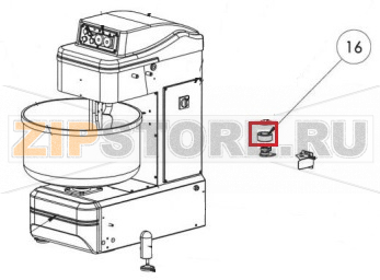 Ruota Poliuretano Sigma SL 80     Ruota Poliuretano Sigma SL 80Запчасть на сборочном чертеже под номером: 16Название запчасти Sigma на итальянском языке: Ruota Poliuretano Sigma SL 80