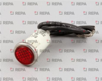 INDICATOR LAMP; RED 1/2;250V;1
