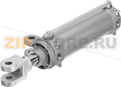 Пневмоцилиндр на шарнирах Festo DWB-50-100-Y-A-G 