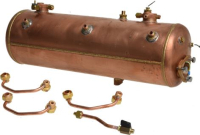 Complete welded boiler 3 groups 100