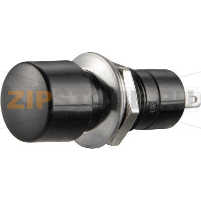 Кнопка 250 В/AC, 1.5 А, 1 x выкл/вкл, с фиксацией, 1 шт TRU Components TC-R13-40B-05BL 