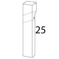 Condotto scarico ghiaccio Scotsman MF 46 WS