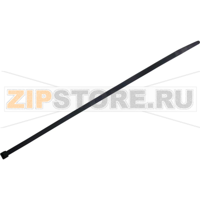 Стяжки кабельные 200 мм, черные, 100 шт TRU Components 1578058 