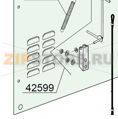 Support for the security system assembly DIHR HT 11 Support for the security system assembly DIHR HT 11Запчасть на деталировке под номером: 42599Название запчасти на английском языке: Support for the security system assembly DIHR HT 11