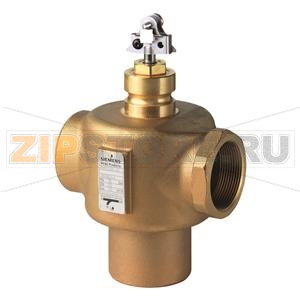 VXI47.15-4 - 3-ходовой седельный клапан, внутренняя резьба, PN16, DN15, kvs 4 Siemens VXI47.15-4 