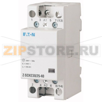 Реле установочное, 24 В/AC, 25 А: 1 шт Eaton Z-SCH24/25-22
