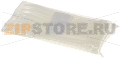ЗАЖИМ БЕЛЫЙ 4.8X200 ММ - 100 ШТУК 