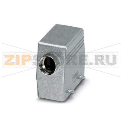 Сальниковый корпус Phoenix Contact HC-B 10-TFQ-72/O1PG29S для крепления двумя защелками, высота 72 мм, с патрубками 1x Pg29, боковой ввод кабеля.Минимальный заказ: 10 шт.Упаковка: 10 шт.