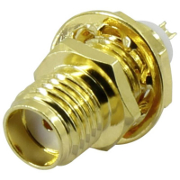 Разъем SMA, 50 Ом, 1 шт TRU Components 1372235