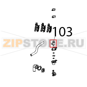 ASM Bobina venturi S.5 Unox XBC 905 ASM Bobina venturi S.5 Unox XBC 905Запчасть на деталировке под номером: 103