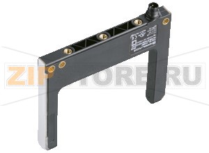 Щелевой фотодатчик Photoelectric slot sensor GLP80-RT/40b/102/156 Pepperl+Fuchs Описание оборудованияPhotoelectric slot sensor, plastic housing, 80 mm slot width, red light, light/dark on, DC version, NPN output, M8 plug, 3-pin