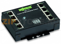 Промышленный переключатель ECO; 8 портов 100Base-TX; черные Wago 852-112