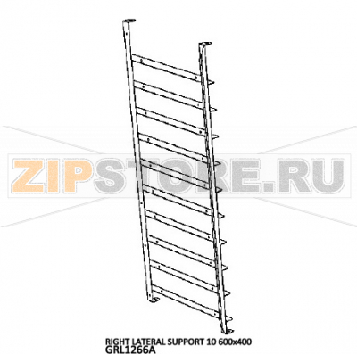 Right lateral support 10 600x400 Unox XBC 805E Right lateral support 10 600x400 Unox XBC 805EЗапчасть на деталировке под номером: 78Название запчасти на английском языке: Right lateral support 10 600x400 Unox XBC 805E