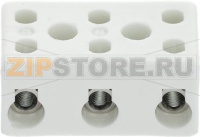 3-ПОЛЮСНАЯ КЕРАМИЧЕСКАЯ КЛЕММНАЯ КОЛОДКА