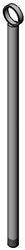 B-0126/B-0129 SWIVEL ARM, PLATED STEEL 