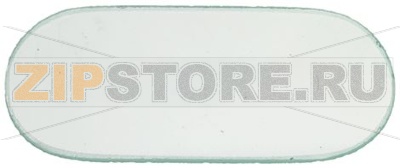 GLASS FOR OVEN DOOR 164x73x5 mm 
