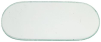 GLASS FOR OVEN DOOR 164x73x5 mm