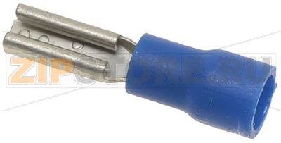 КАБЕЛЬНАЯ КЛЕММА СИНЯЯ F 2,8X0,8 MM 100 ШТ 