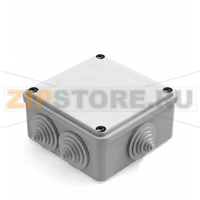 Коробка распаячная 100x100x50 мм, 6 гермовводов, IP55 Chint 8820016 