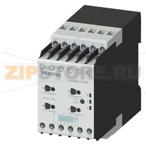 INSULATION MONITORING RELAY FOR UNGROUNDED (IT) NETWORKS UP TO 400 V AC, 15 - 400 HZ AND  UP TO 600 V DC MEASURING RANGE 1 - 100/2 - 200 KOHM SUPPLY VOLTAGE AC/DC 24-240 V WIDTH 45 MM 1+1 OR 2 CO CONTACTS, SCREW Siemens 3UG4583-1CW30 