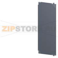 SIVACON, mounting plate, for cabinet side, perforated, D: 800 mm, H: 2000 mm, zinc-plated Siemens 8MF1008-2AK13-0