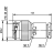 Разъем TNC, 75 Ом, 1 шт Telegärtner J01012A2215 - Разъем TNC, 75 Ом, 1 шт Telegärtner J01012A2215