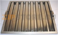 FILTRO CAPPA INOX 470x400xh25 mm