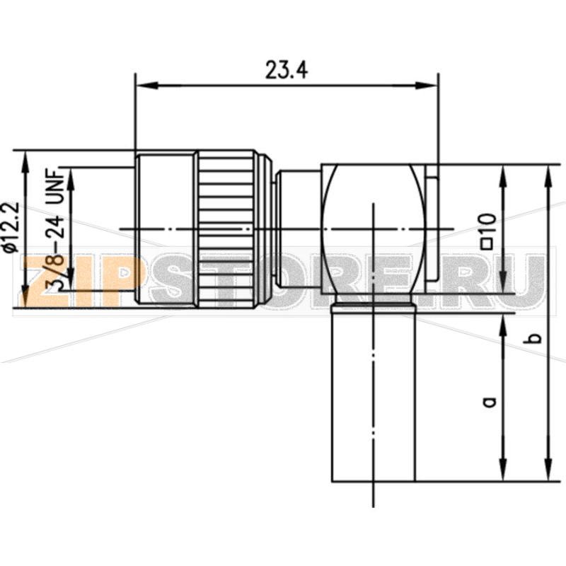 Разъем UHF, мини, 50 Ом, 1 шт Telegärtner J01045A0002 